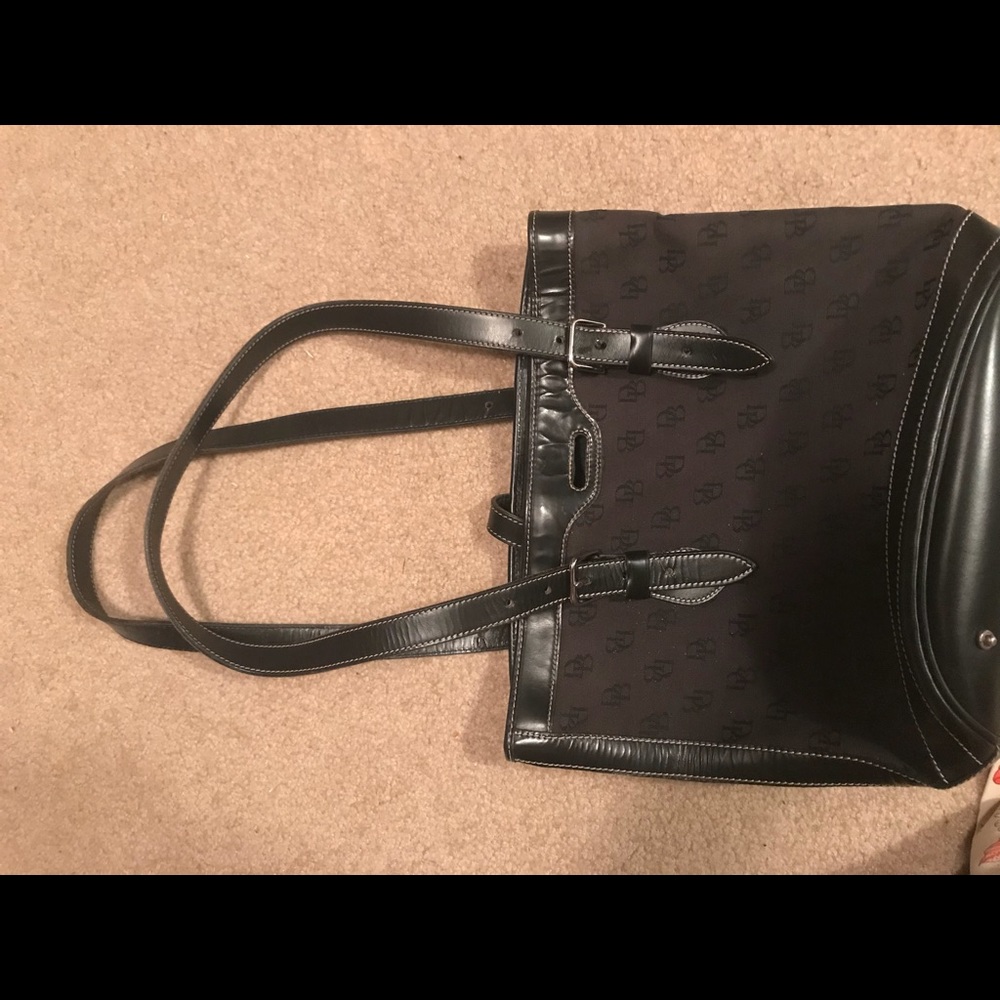 Vintage Dooney & Bourke Bucket Bag & Cosmetic Bag